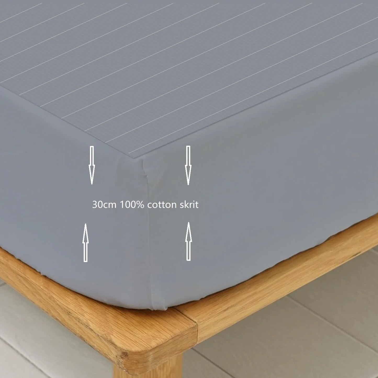 GroundLuxe Organic - Cotton Earthing Fitted Sheet