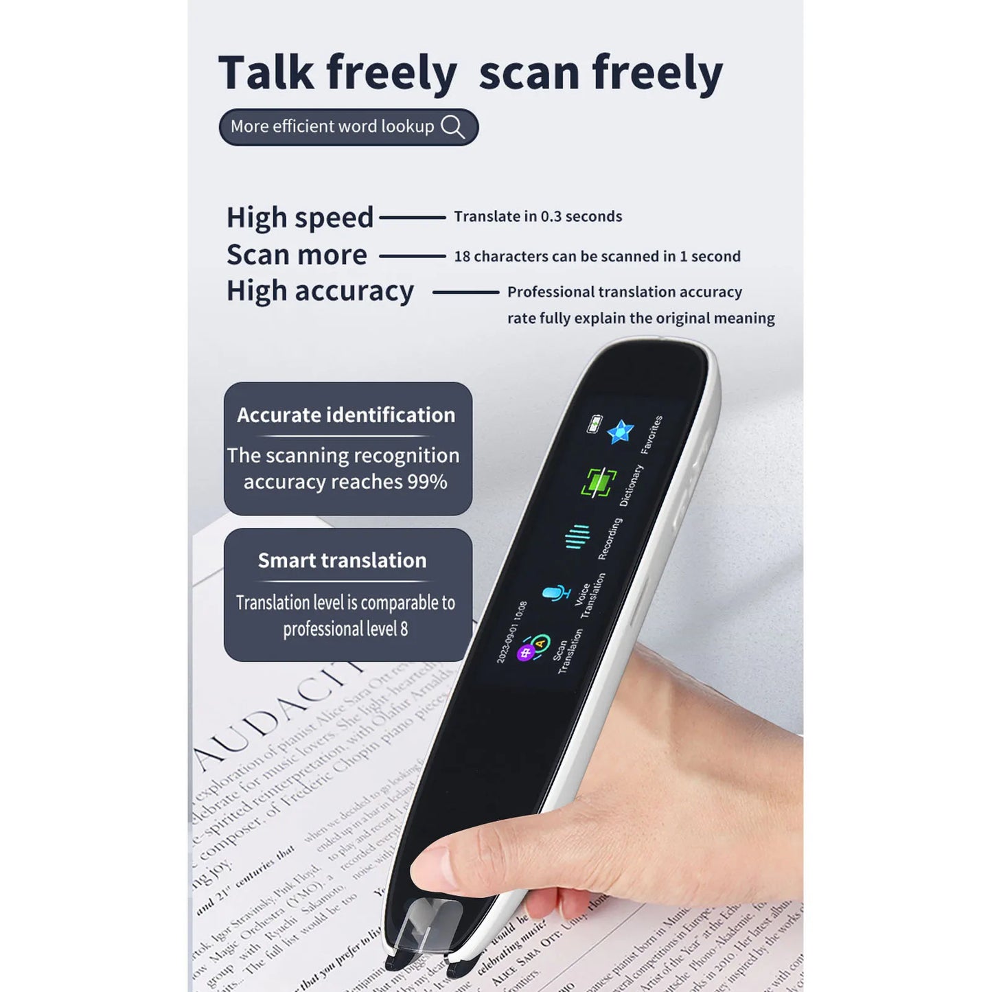 WordFlow – Smart Scanner Pen for Text Capture