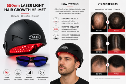 FolliGlow 650 – Red Light Hair Growth Cap