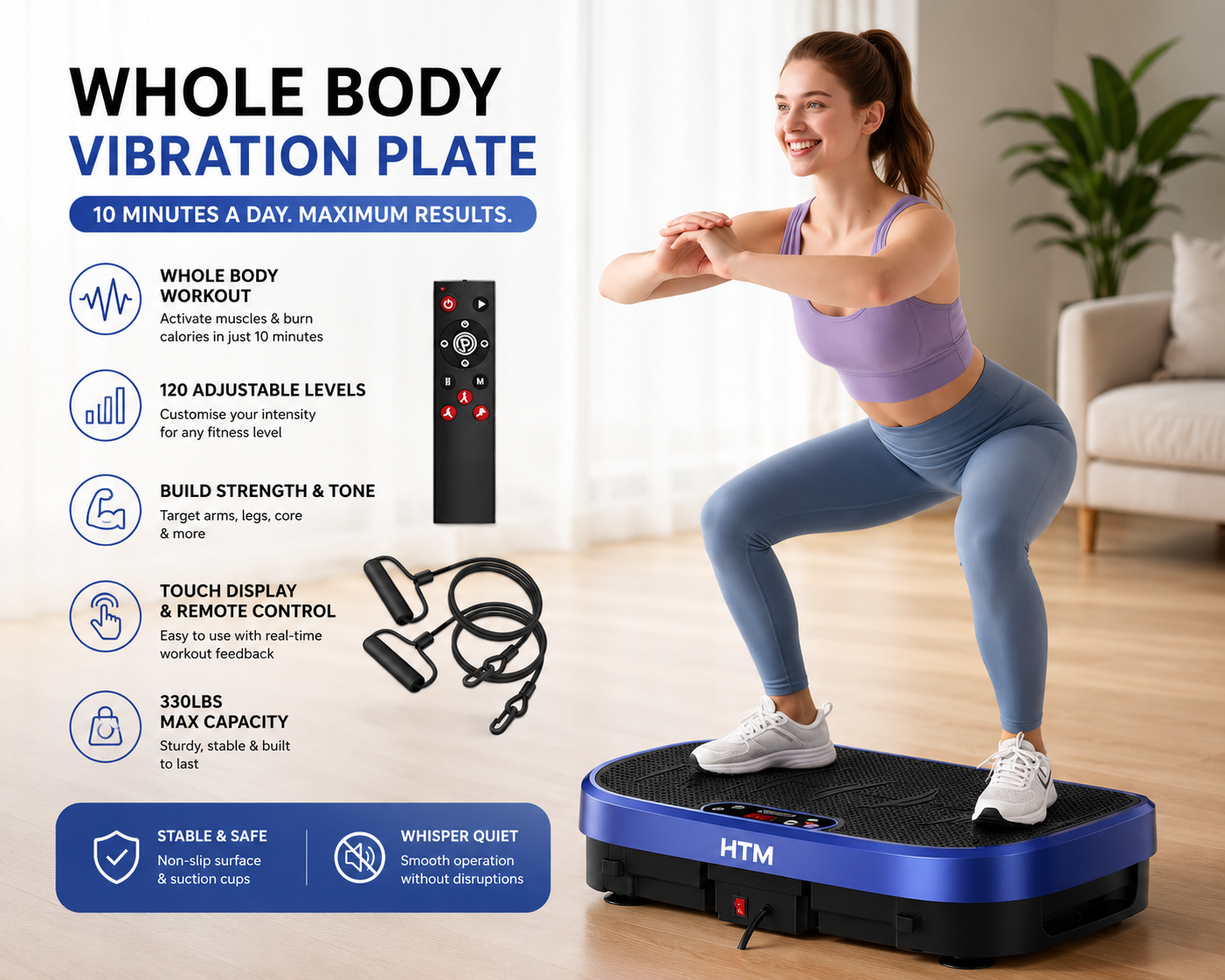VibraCore Pro – Whole Body Vibration Plate