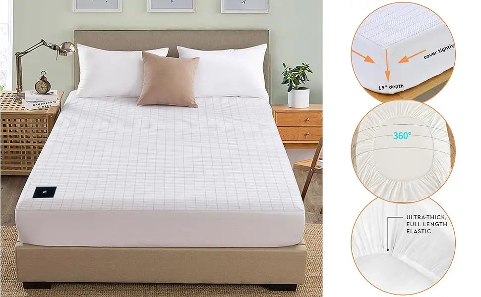 GroundLuxe Organic - Cotton Earthing Fitted Sheet
