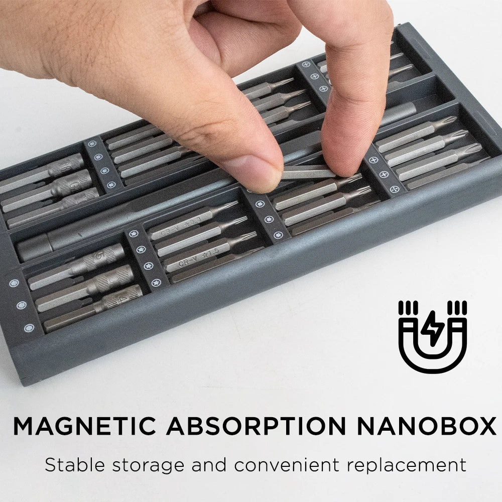IronDriver – 63-in-1 Magnetic Precision Screwdriver Set