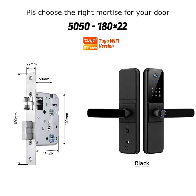 SecureView Smart Video Door Lock