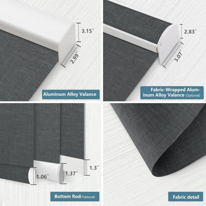 ShadeSync Smart Blackout Roller Blinds