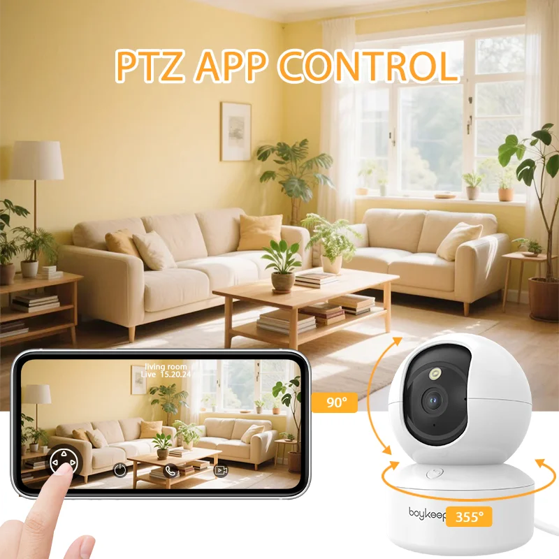 HomeGuard 360° Smart Indoor Security Camera