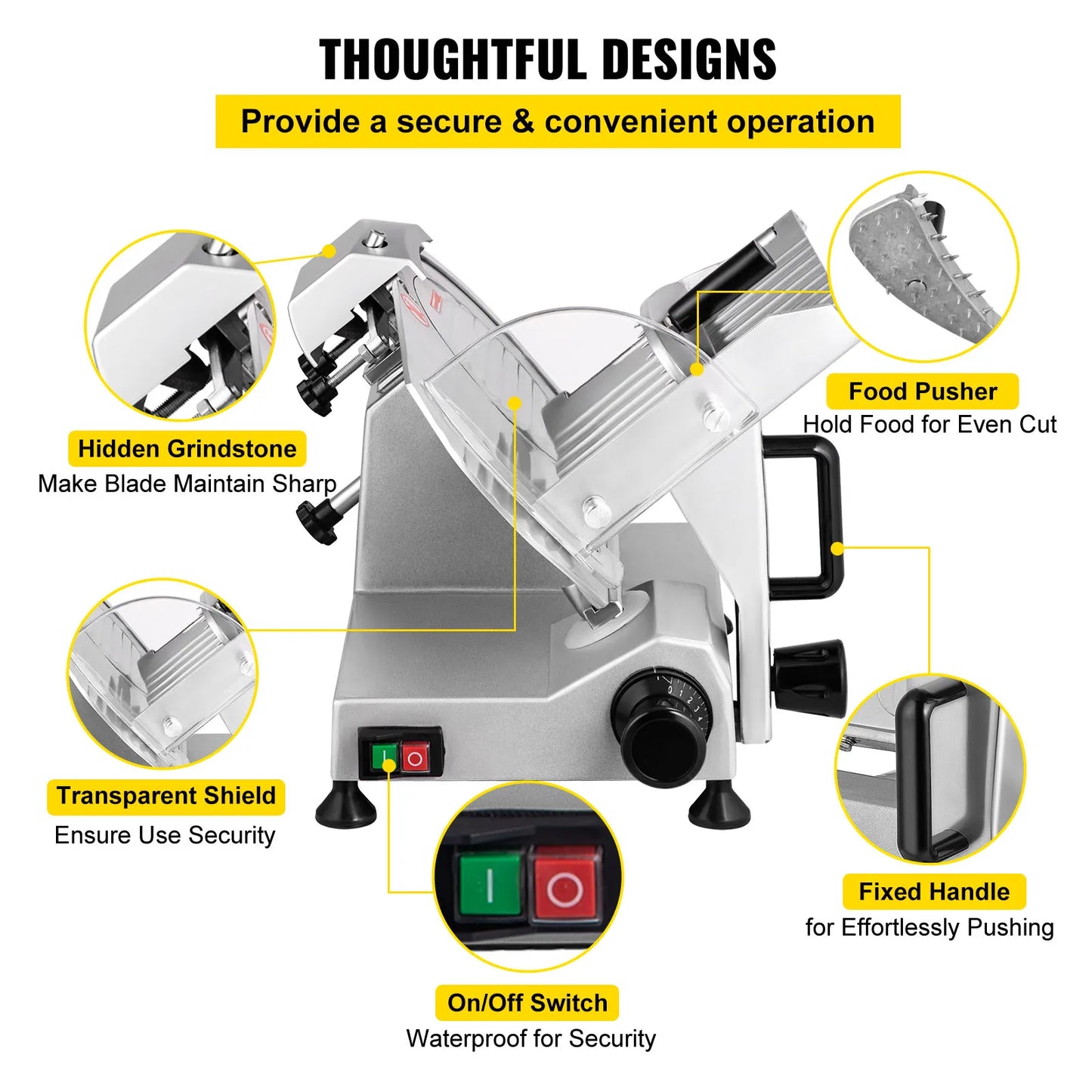 ProSlice Electric Meat &amp; Deli Slicer