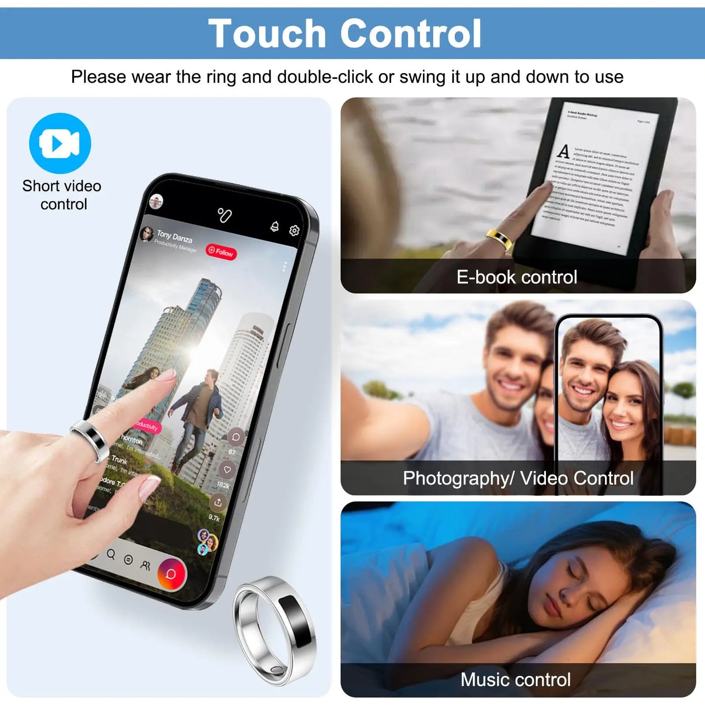 Aura Ring Smart Health & Fitness Ring