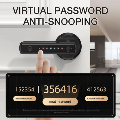 KeylessPro Smart Fingerprint Door Lock