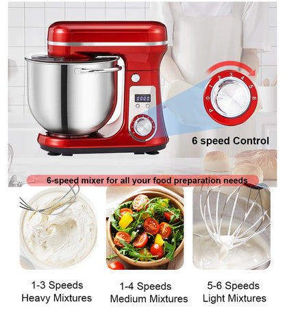 MixMaster 6L Professional Stand Mixer