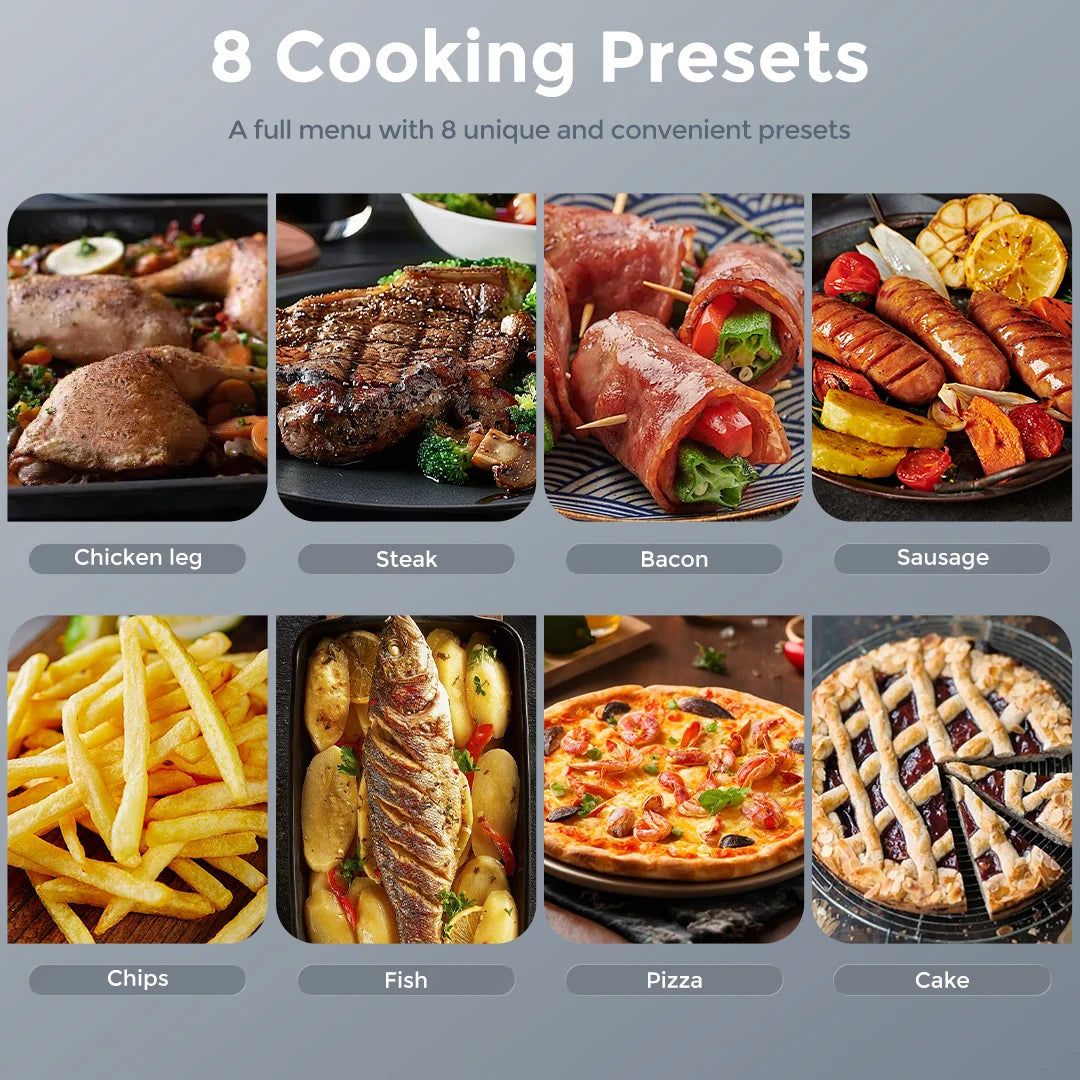 CrispView 6L Digital Air Fryer