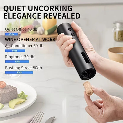 VinoEase Rechargeable Electric Wine Opener