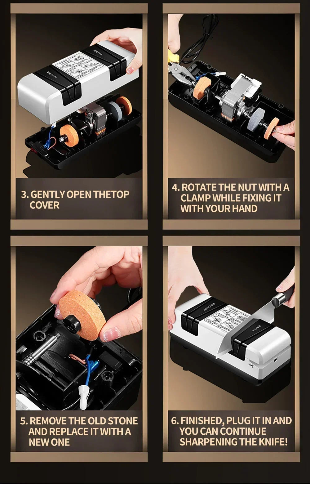EdgePro Electric Multi-Function Knife Sharpener