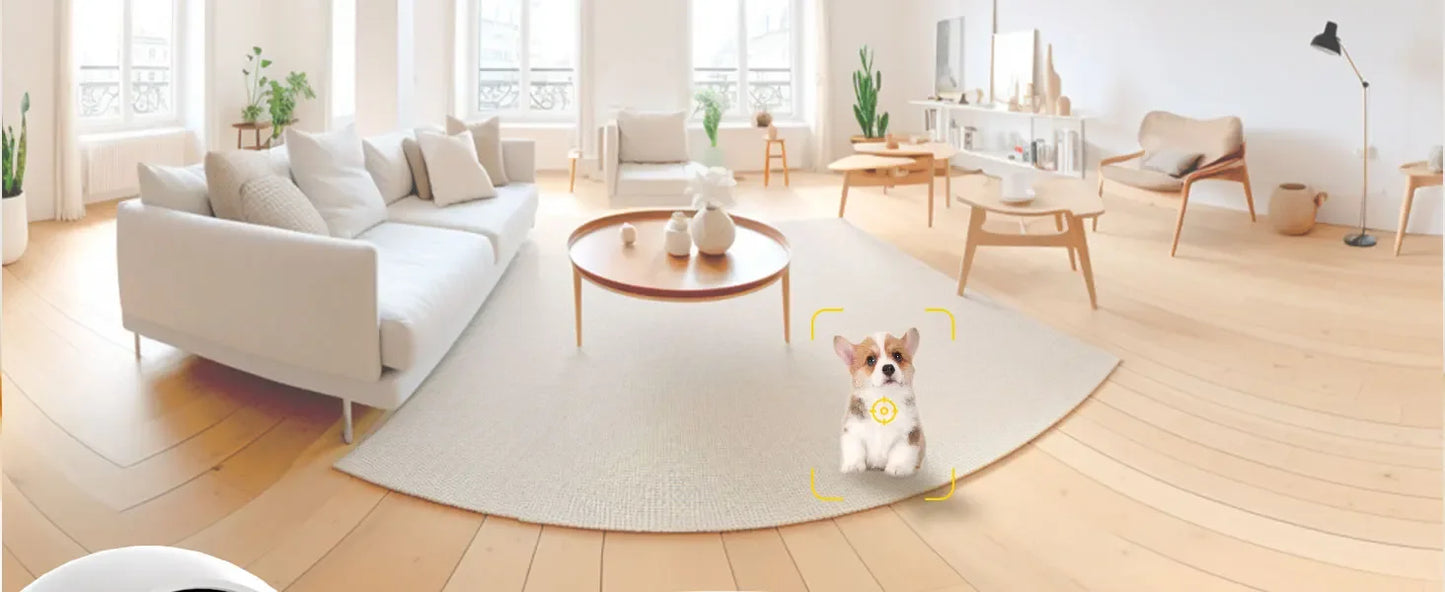 HomeGuard 360° Smart Indoor Security Camera