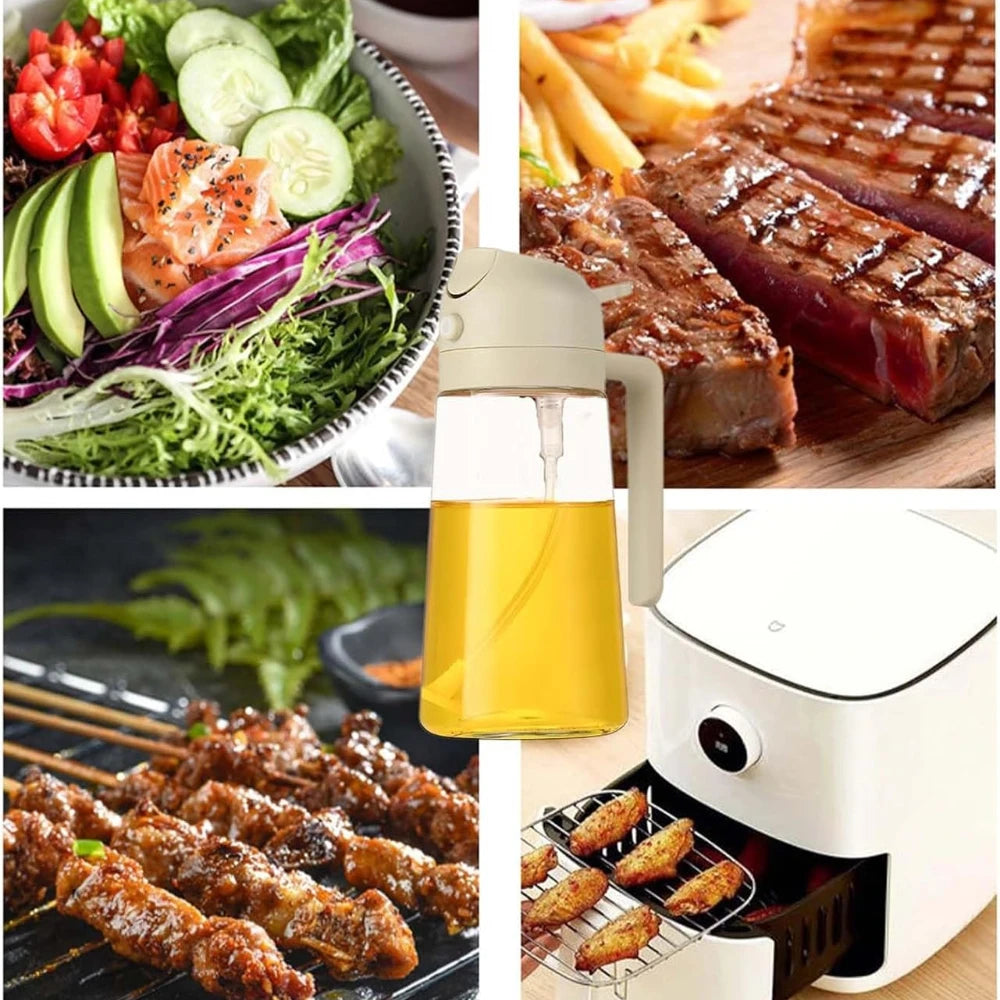 Mist &amp; Pour 2-in-1 Oil Sprayer