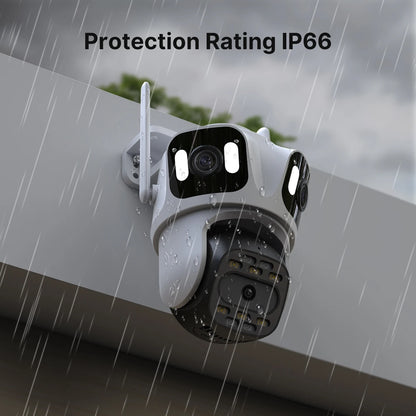 SentinelView Multi-Lens Outdoor Smart Security Camera
