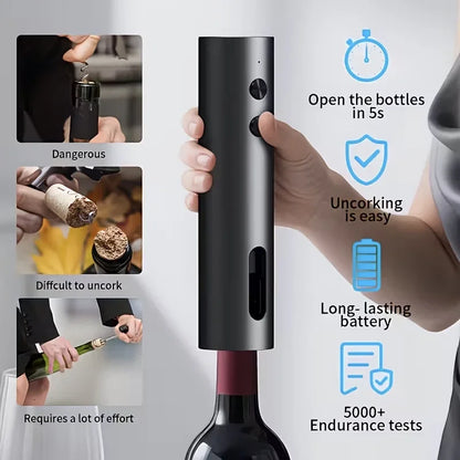 VinoEase Rechargeable Electric Wine Opener