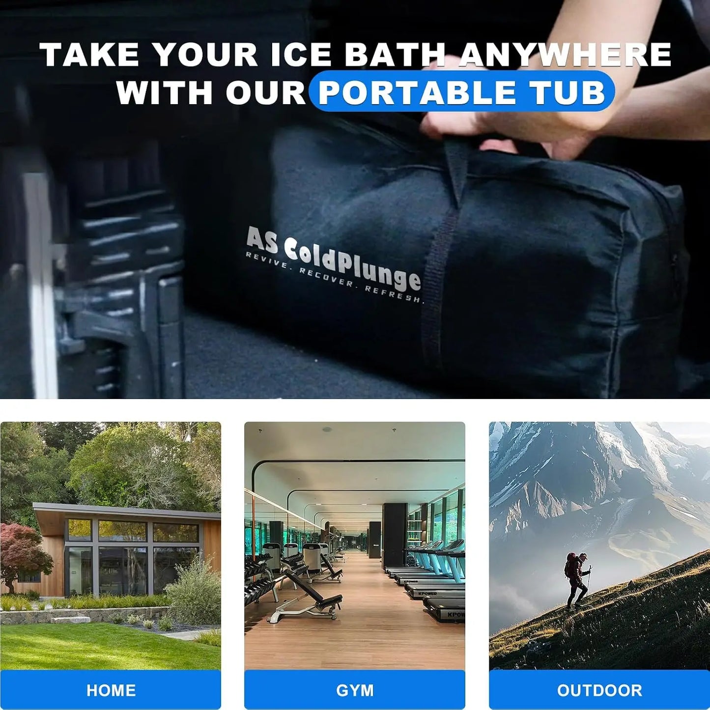 ArcticCore XL Cold Plunge Tub