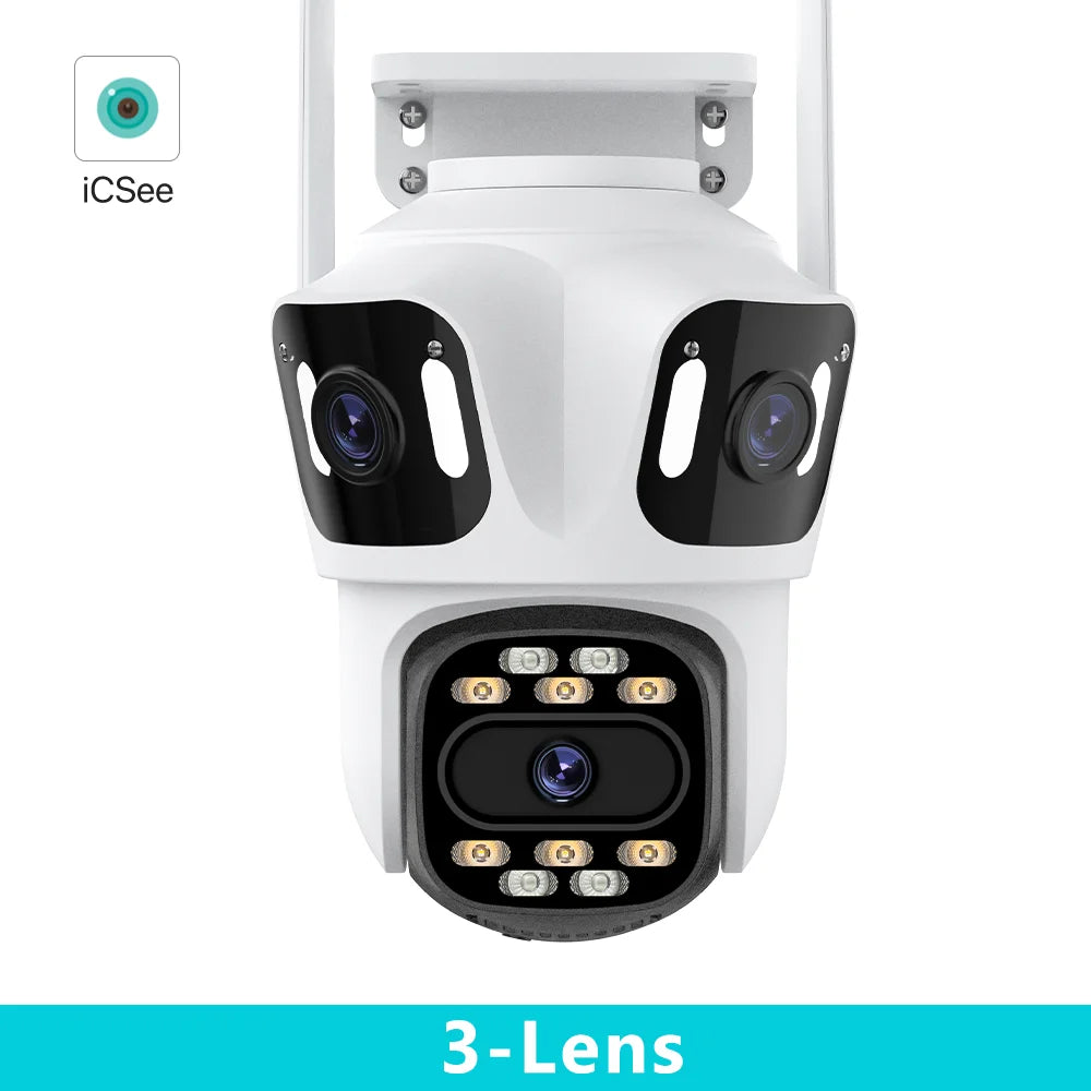 SentinelView Multi-Lens Outdoor Smart Security Camera