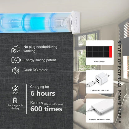 ShadeSync Smart Blackout Roller Blinds