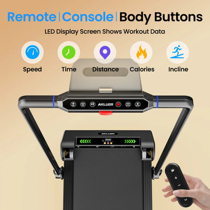 StridePro Auto-Incline Walking Pad & Treadmill