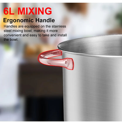 MixMaster 6L Professional Stand Mixer