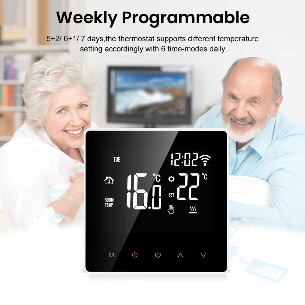 ThermoSync WiFi Smart Touch Thermostat