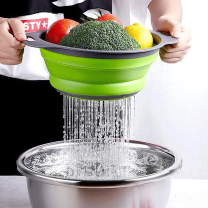 FlexiDrain Collapsible Kitchen Colander