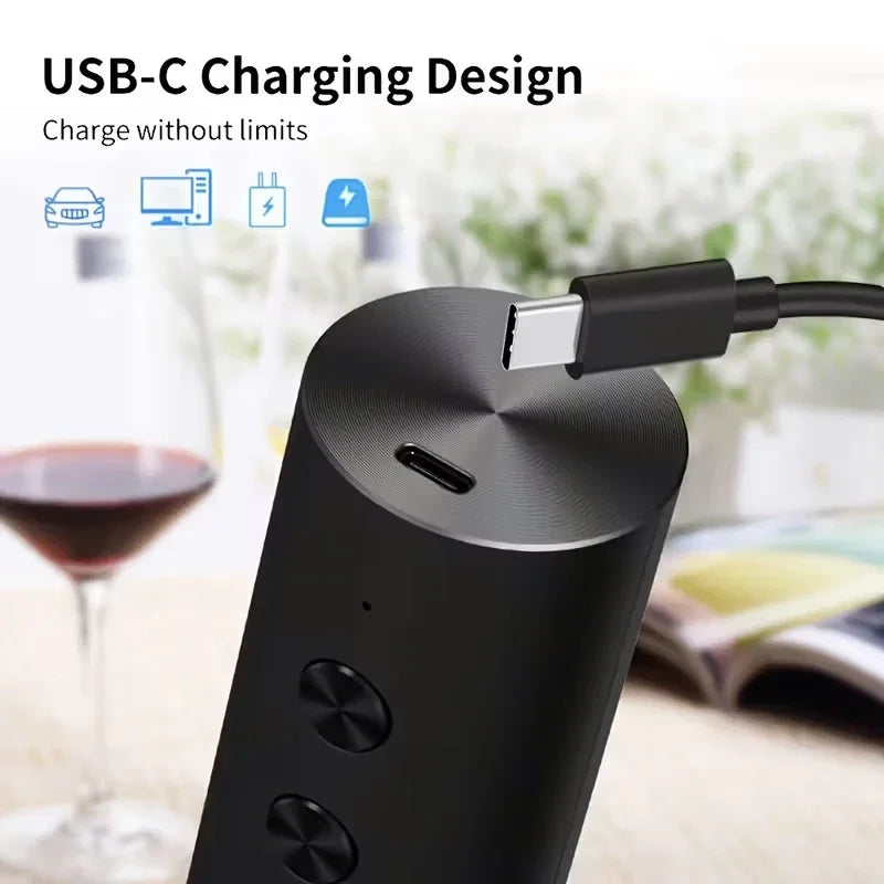 VinoEase Rechargeable Electric Wine Opener