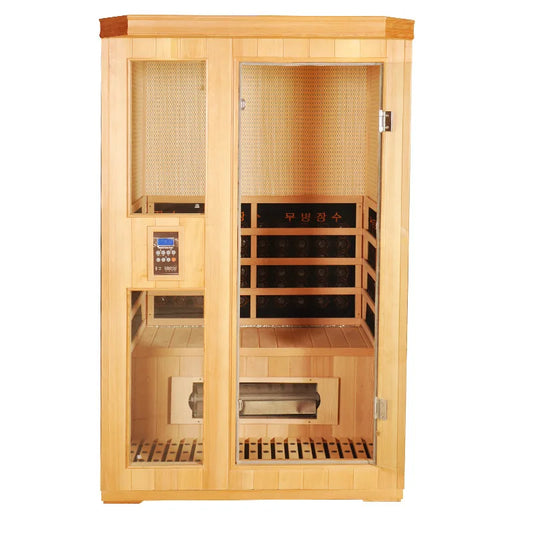 2 Person Outdoor & Indoor Luxury infrared Sauna Room