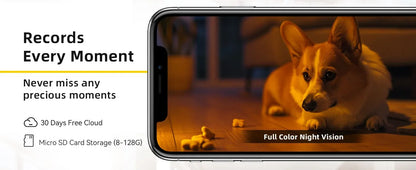 HomeGuard 360° Smart Indoor Security Camera