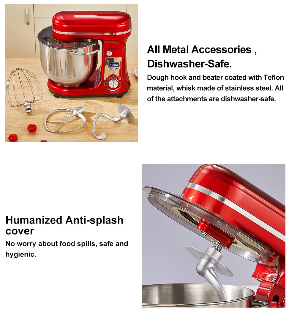 MixMaster 6L Professional Stand Mixer