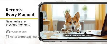 HomeGuard 360° Smart Indoor Security Camera