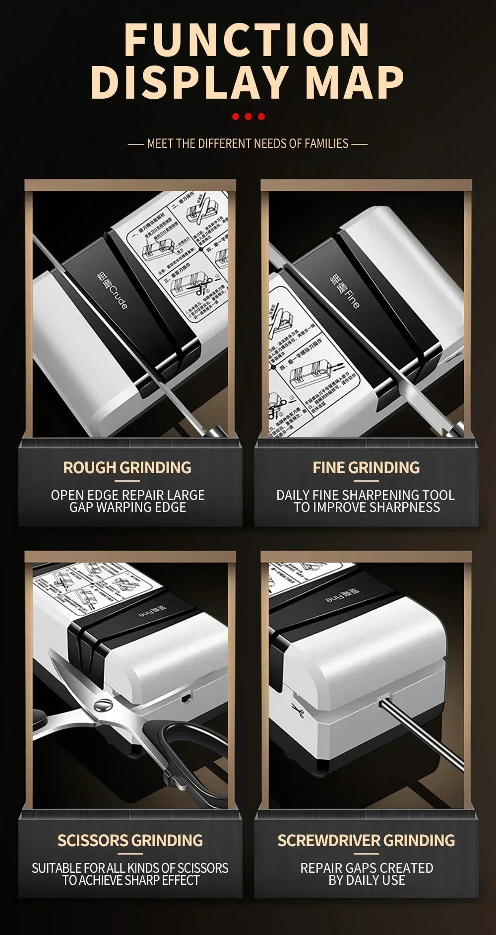 EdgePro Electric Multi-Function Knife Sharpener