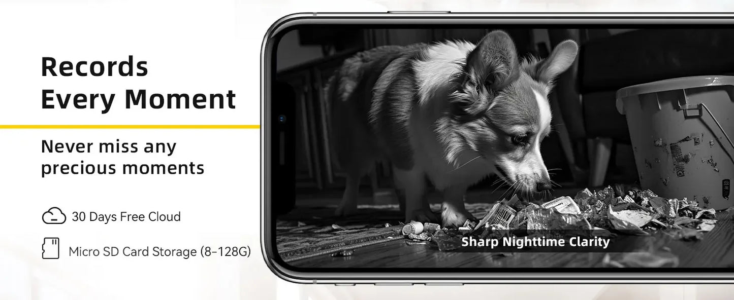 HomeGuard 360° Smart Indoor Security Camera