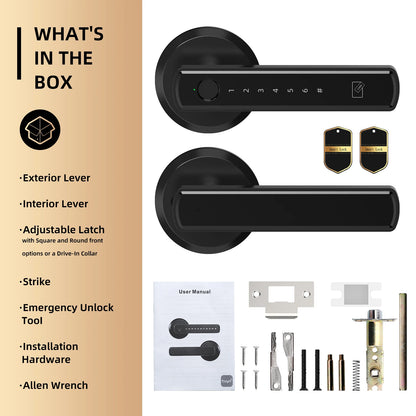 KeylessPro Smart Fingerprint Door Lock