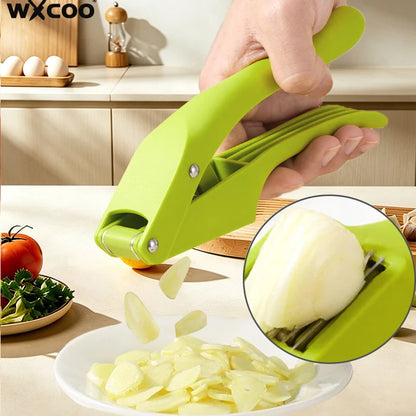 Slice & Press Multifunctional Garlic Crusher