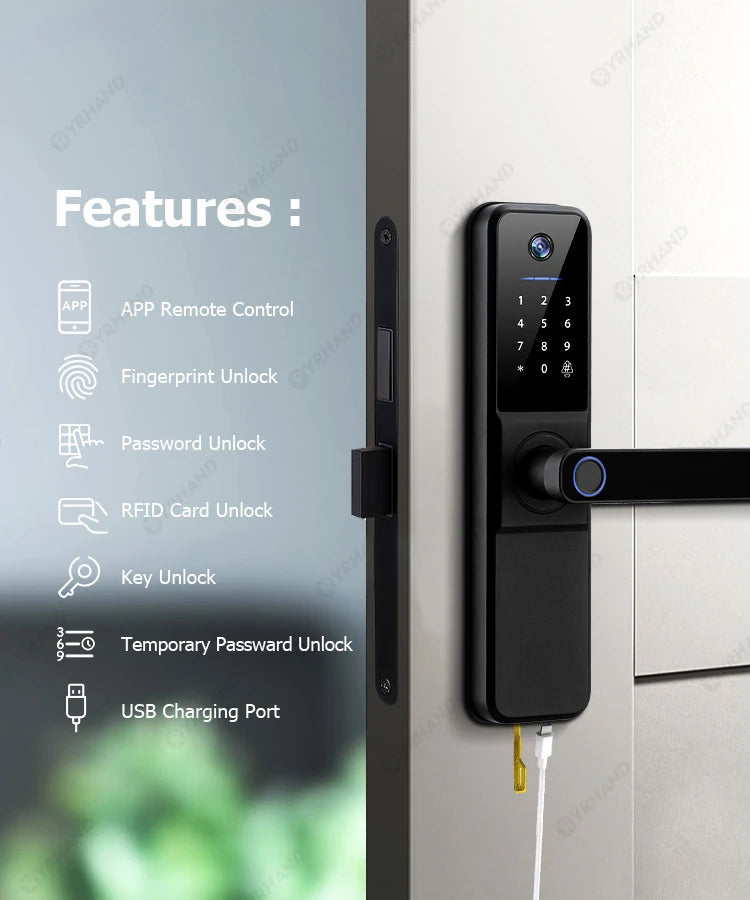 SecureView Smart Video Door Lock
