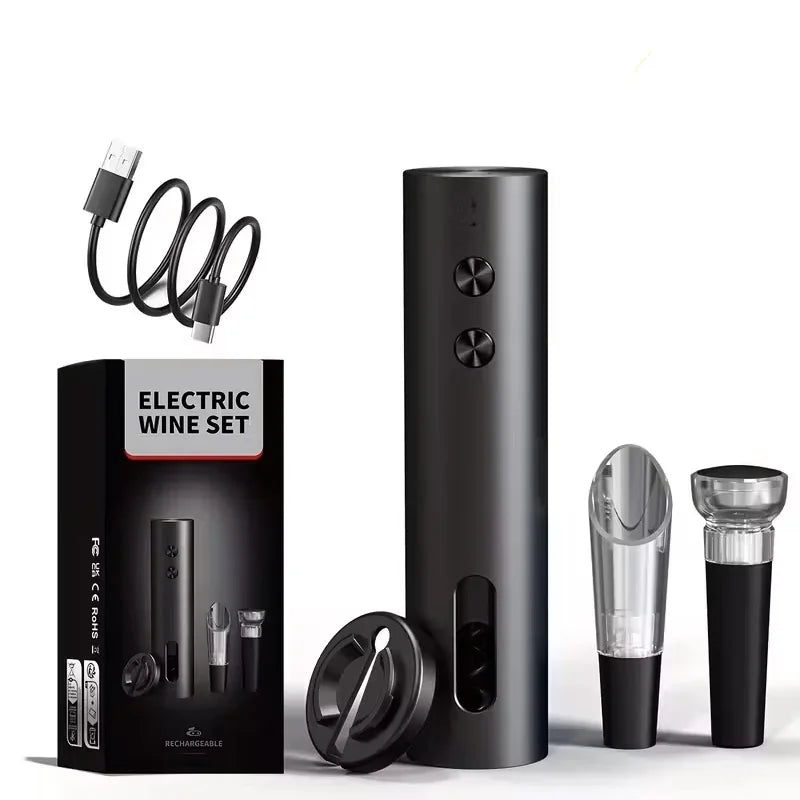 VinoEase Rechargeable Electric Wine Opener