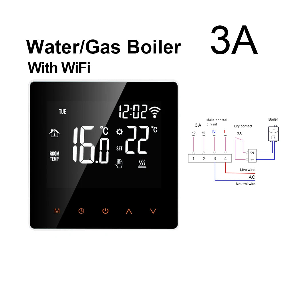 ThermoSync WiFi Smart Touch Thermostat