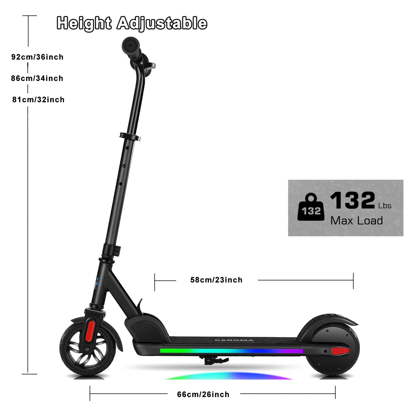 CAROMA Electric Scooter for Kids