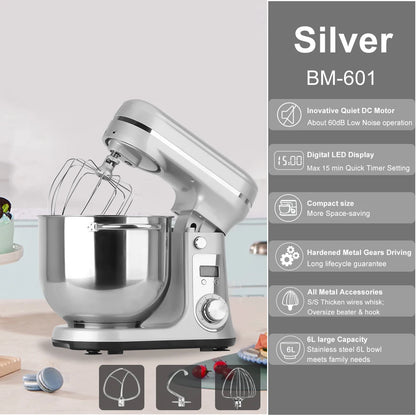 MixMaster 6L Professional Stand Mixer