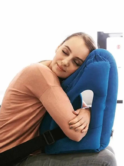 CloudCradle- Inflatable Travel Pillow