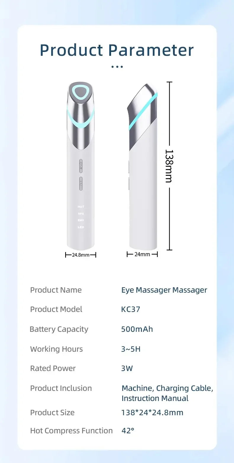 RevivaLift EMS Eye & Lip Massager