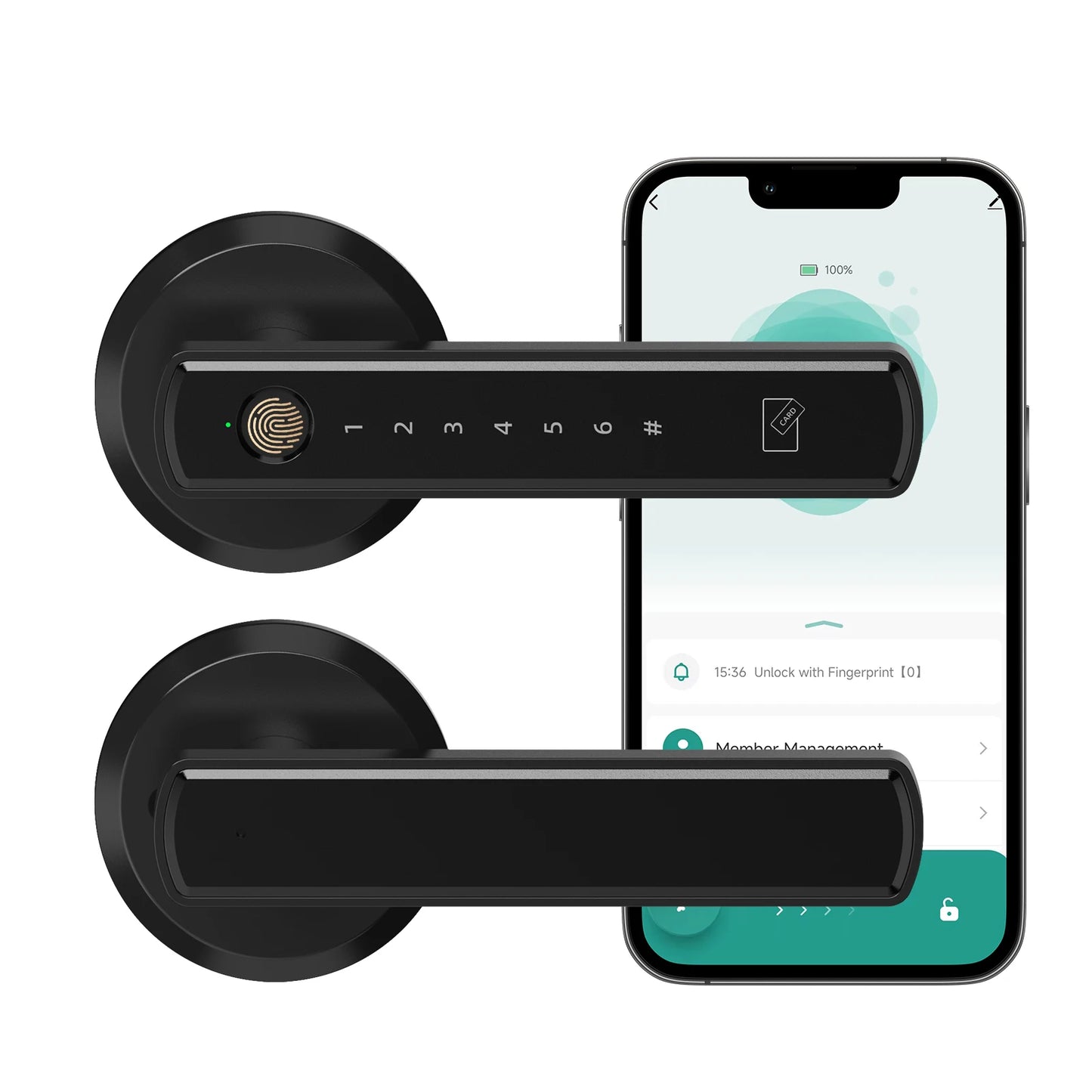 KeylessPro Smart Fingerprint Door Lock