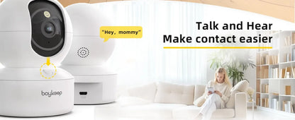 HomeGuard 360° Smart Indoor Security Camera