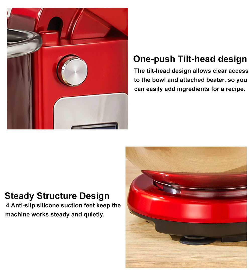 MixMaster 6L Professional Stand Mixer