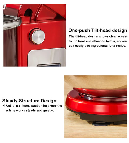 MixMaster 6L Professional Stand Mixer