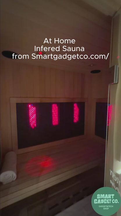 2 Person Outdoor & Indoor Luxury infrared Sauna Room